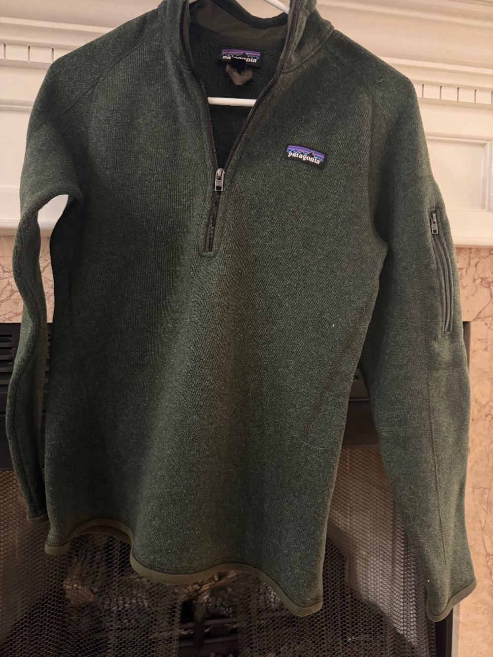 Patagonia Pull over Forest Green size XS